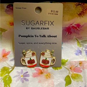 Sugarfix Pumpkin Spice Earrings